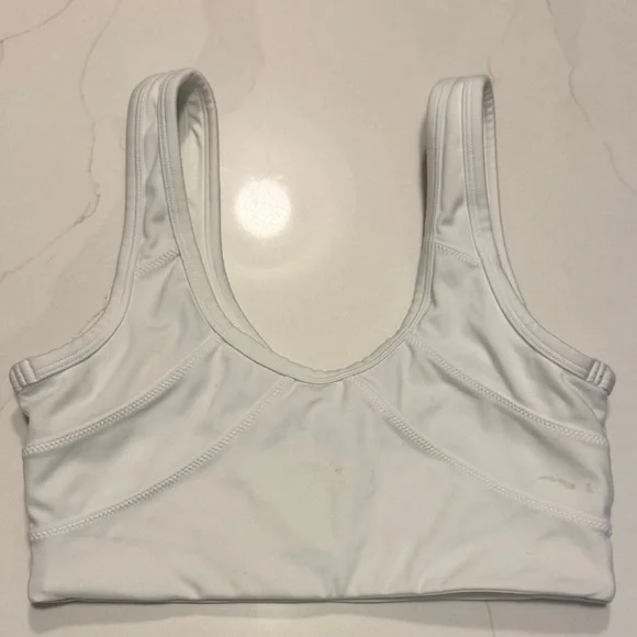 Varley Elegant White Sports Bra - Picture 5 of 9